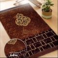 val-vet Foam Embossed janimaz /prayer Rug / prayer mat / prayer mate with foam / prayer mate for mosque/ foam prayer mate. 