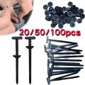 Universal Nylon Cable Tie Buckle Auto Fastener Screw Replacement Clip Car Fender Trunk Engine Guard Panel Wire Management Secure. 