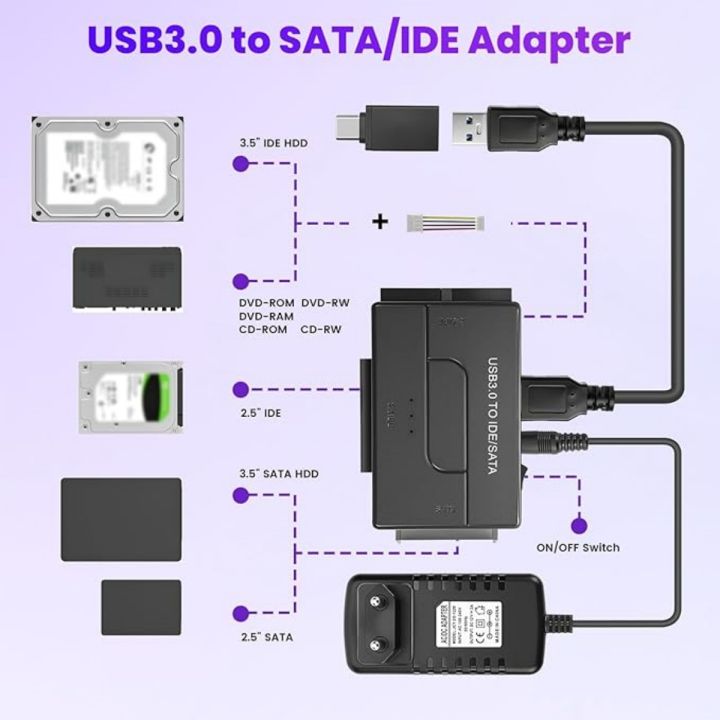 USB%203.0%20to%20IDE%20and%20SATA%20Adapter,%20Universal%20External%20Hard%20Drive%20Adapter%202.5%20or%203.5"%20SATA%20or%20IDE%20HDD%20SSD%20SATA%20to%20USB%203.0%20Converter%20-%20Image%202