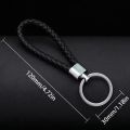 Leather Keychains, Rope Keychain, Braided keychain For Boys For Men (Pack of 1)-(Pack of 2) (Pack of 4). 
