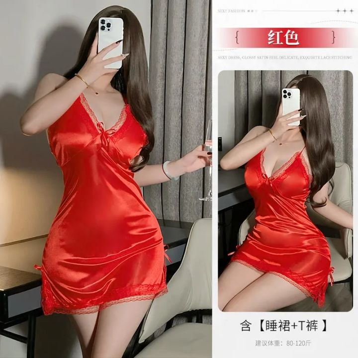 Estanla%20Night%20Dress%20For%20Women%20and%20Girls%20All%20Season%20Spandex%20Fabric%20Sexy%20Babydoll%20Nightwear%20Multiple%20Color%20Model%20Code:%20TOP01%20-%20Image%206