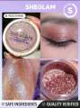 SHEGLAM Gleam Chaser Eyeshadow Topper-Brown Sugar 5 Colors Glitter Eyeshadow Powder Shimmer Finish Blendable Smooth Shiny Eyeshadow. 