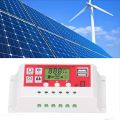 Solar Charge Controller 12V 24V 10A 20A Dual Usb Function Auto Output Regulator Pv Home Battery Charger Lcd Display Digital Pwm Charge Controller 10A 20A Charging And Output - Multimeter. 