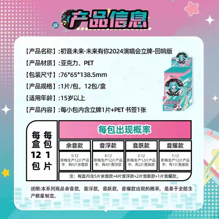 KAYOU%20Genuine%20Hatsune%20Miku%20Resound%20There%20Will%20Be%20Your%202024%20Concert%20in%20The%20Future%20Peripheral%20Collection%20Card%20Ornament%20%20-%20Image%205