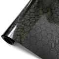 Diamonds Carbon Fiber Vinyl Wrap Bubble-free Car Stickers Waterproof Self-adhesive Glossy Car Film Covering Auto Accessories.