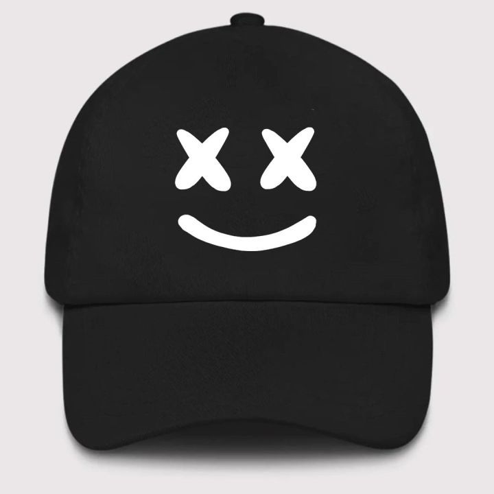 Marshmallow Trendy Tag Printed Free Size Cap For Men & Boys Customized By Hi Took