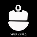 1 Pack Original Esports Tiger ICE V2 Mouse Skates Mouse Feet For Razer Viper V3 PRO White Arc PTFE Mice Feet Glides. 