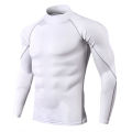 Men Bodybuilding Sport T-shirt Quick Dry Running Shirt Long Sleeve Compression Top Gym T Shirt Men Fitness Tight Rashgard. 