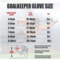 Premium Latex Adult Kids Training Match Durable Goalkeeper Football Goalkeeper Gloves. 