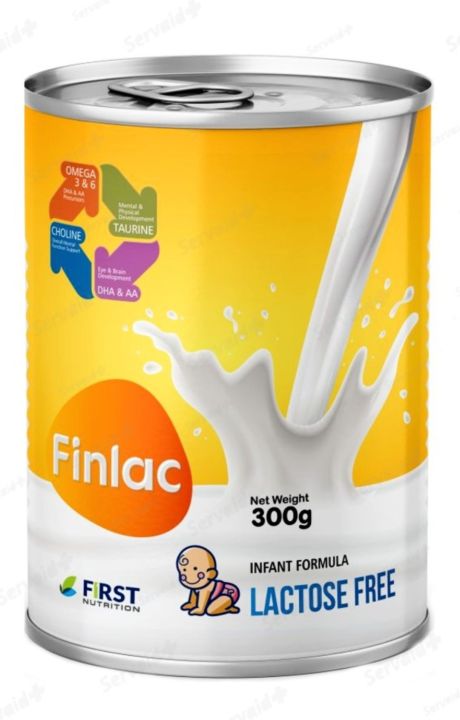 Finlac Lactose Free Milk (Tin pack) 300gram