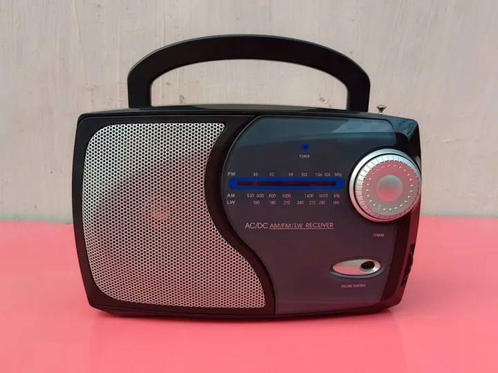 Radio 📻 Tecso Made in China FM.MW 2 Bands Radio Receiver Book Size ...