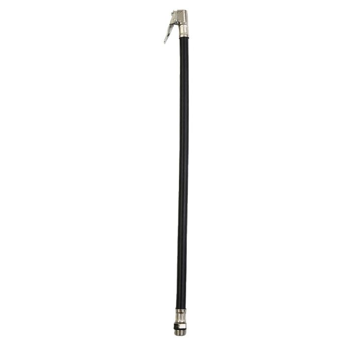 Air Tyre Inflator Pressure Car Auto Tire Hose Pump Gauge Hose Connector Flexible For Automobile Tires Fast Inflatable Rods