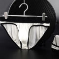 Men's Underwear Men's Modal Soft Briefs Absorbent Elastic Male Shorts Breathable Underpants Big Scrotum Pouch U Convex Briefs.