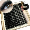 Fluffy Thick Lash Clusters DIY Eyelash Extension Mix 10-18mm Lash Clusters 30D-100D Wispy Individual Eyelash Extensions Clusters. 