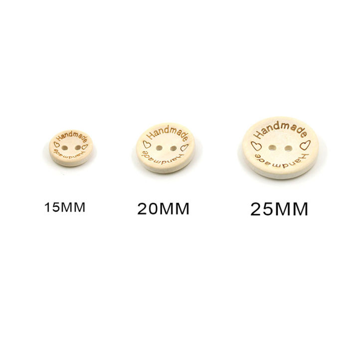 50pcs%202%20Holes%20Natural%20Wooden%20Buttons%20for%20Clothes%20Decorative%20Button%20Diy%20Handmade%202%20Eyelets%20Bottons%20Sewing%20Accessories3%20-%20Image%206