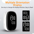 Oximeter Portable Fingertip Pulse Blood Oxygen Saturation Monitor With LED Display Fingertip Oximeter Testing SpO2 Health Care.