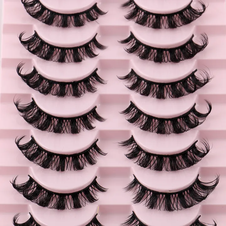 10%20Pairs%20Russian%20Strip%20Lashes%20D%20Curl%20Fake%20Lashes%20Natural%20Look%20Fluffy%20Volume%20Wispy%20Russian%20Lashes%203D%20Effect%20Fake%20Eyelashes%20-%20Image%202