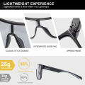 CRIXLAIS Fashion Photochromic Polarized Sunglasses Men Women Oversized Sun Glasses Male Night Vision Driving Goggles UV400.