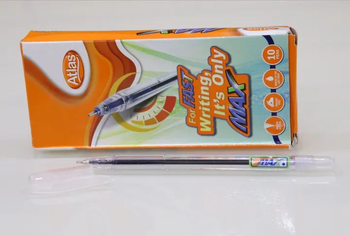 Atlas%20Max%20Ball%20Pen%20Blue%20(10%20pcs%20Pack)%20-%20Image%203