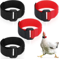 2PCS Chicken Collar Anti-Hook Noise Free Neckband Collars No Crow Rooster Collar Prevent Chickens from Crowing Supplies. 