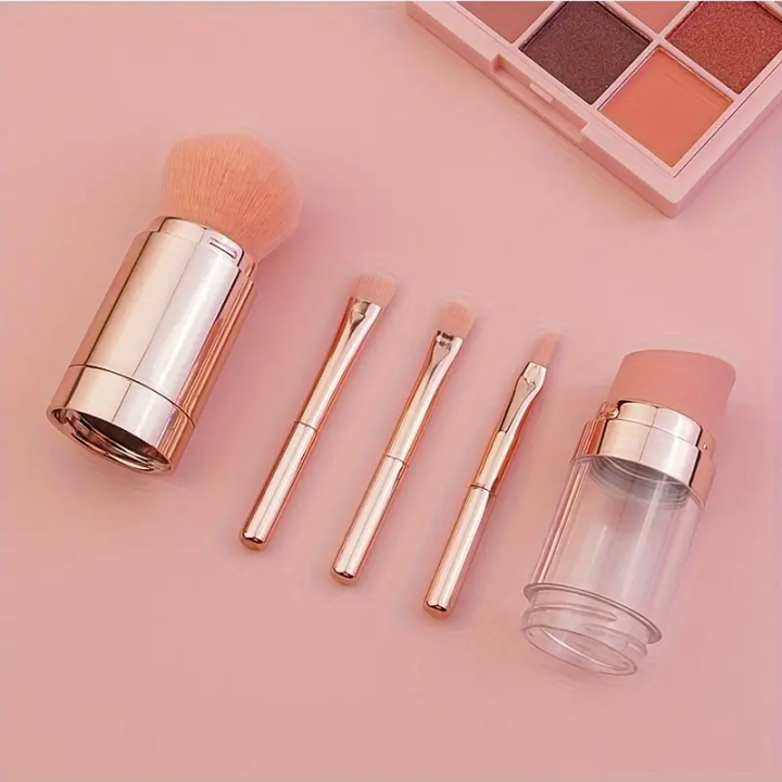 5%20In%201%20Portable%20Retractable%20Makeup%20Brushes%20For%20Foundation%20Eyebrow%20Lip%20Eyeshadow%20Loose%20Powder%20Cosmetic%20Set%20Makeup%20Brush%20Tools%20-%20Image%202