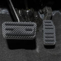 2Pcs Carbon Fiber AT Car Pedal Cover Auto Pedals Fit for Honda HRV HR-V 2016 - 2020 Fit Jazz 2011 - 2019 City 2015 - 2019 AT. 