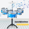 Drum sets for children beginners children's toys dynamic jazz drums for western percussion instrument. 