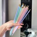 5 Pairs Dishwasher Safe Fiberglass Chopsticks Set,9.57 Inch Reusable Japanese Chinese Chopsticks , Non-Slip, Easy to Use. 