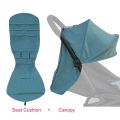 COLU KID® Baby Carriage Accessories Waterproof Sun Canopy & Replacement Seat Cushion Compatible with Babyzen YOYO YOYO2.