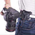 Fast Loading Holster Hanger DSLR Camera Waist Belt Buckle Quick Release Button for // DSLR.