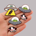 Alien Lapel Pins For Backpacks Badges Women Jacket For Clothing Badges Accessories Jewelry Brooches . 