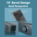 PC Soundbar Wired and Wireless Bluetooth Speaker USB Powered Soundbar for TV Pc Laptop Gaming Home Theater Surround Audio System. 