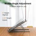 Portable Laptop Stand Aluminum Notebook Support Computer Bracket Macbook Air Pro Holder Accessories Foldable Lap Top Base For Pc. 