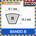 Bando B114 B115 B116 B117 B118 B119 B120 B121 B122 B123 B124 B125 B126 B127 B128 B129 b130 B131 B132 flat belt V-belt motor belt * price per 1 * Bando B 100% genuine. 