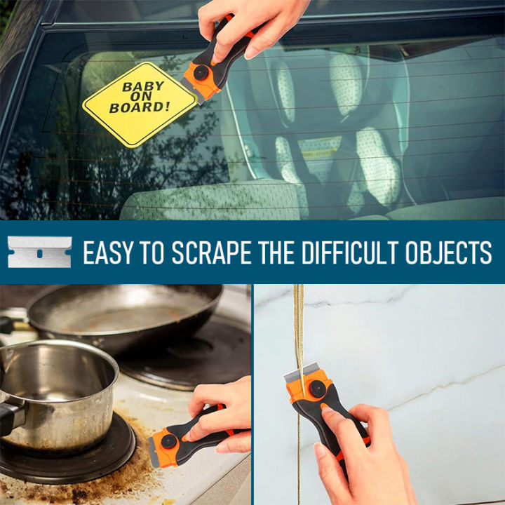 Auto%20Glass%20Cleaning%20Scraper%20Tool%20for%20Car%20Windows%20Stickers%20Non%20Scratch%20Scraper%20with%20Metal+Plastic%20Blades%20Oven%20&%20Hob%20Scraper%20-%20Image%204