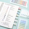 Kawaii Stickers 200 Sheets Bookmarks Memo Pad Cute Notepad Sticky Notes Pack School Office Supplies Aesthetic Pouch Stationery. 