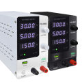USB DC Regulated Laboratory Power Supply Adjustable 30V 5A Voltage Regulator Stabilizer Switch Bench Power Source ON/OFF. 