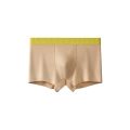 Organic Cotton Underwear Boxer For Men Organic Wool Cotton Strap Waistband.