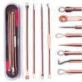 4 Pcs Set Stainless Steel Extractor Blackhead Remover Needles Acne (4 Pcs/Box) - Black Head Remover.