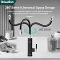 Briwellna Electric Faucet With Universal Spout Water Heater 220V Heating Tap Instant Water Heater Stainless Steel Faucet Geyser. 