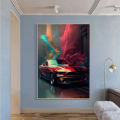 Classic Colorful Modern Futuristic Cars Canvas Panting Cool Supercar Posters and Prints Wall Art for Living Room Boys Home Decor. 