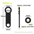 Rrskit Bicycle Pedal Wrench Tool For  TIME RXS Xpro XPRESSO Mavic Zxellium Bike Pedals Installation Removal Tool Wrench. 