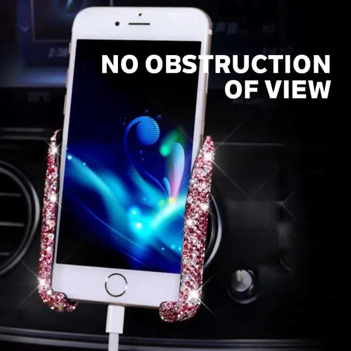 Crystal%20Car%20Phone%20Holder%20Car%20Air%20Vent%20Mount%20Clip%20Mobile%20Phone%20Holder%20Woman%20Diamond%20Auto%20Phone%20Bracket%20Interior%20Accessories%20Amagi%20-%20Image%206
