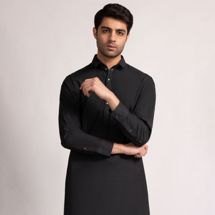 Junaid Jamshed Sticthed Mens Kameez Shalwar For Men And Boys -Collection:2026- Designcode: JJKS-A-33487/S25/JJ10022-CL
