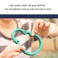 Jar Opener Multi Purpose Jar Lids Bottle Cap Grip Twister Rubber Bottle Opener Silicone Rubber. 