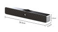 【Bangkok ship】 computer Bluetooth speaker cable computer soundbar speaker, Stereo USB power mini Soundbar Speaker for tablet PC desktop. 