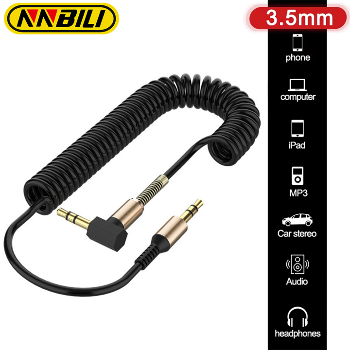 NNBILI 3.5MM Jack Audio Cable Jack 3.5MM Male to Male Audio Aux Cable For  Car Headphone Speaker Wire Line Aux Cord Speak