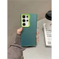 Gradient color case Samsung S24 S22 S23 S21 Ultra Plus Fe + high-end and good looking protective case # SM01. 