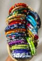 Stylish Handmade Fabric Bangles for Women 4 Pcs Set. 