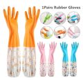 Long Hand Gloves  For Kitchen And Cleaning   ( China) All Time All Work Protect Your Hand Safely. 